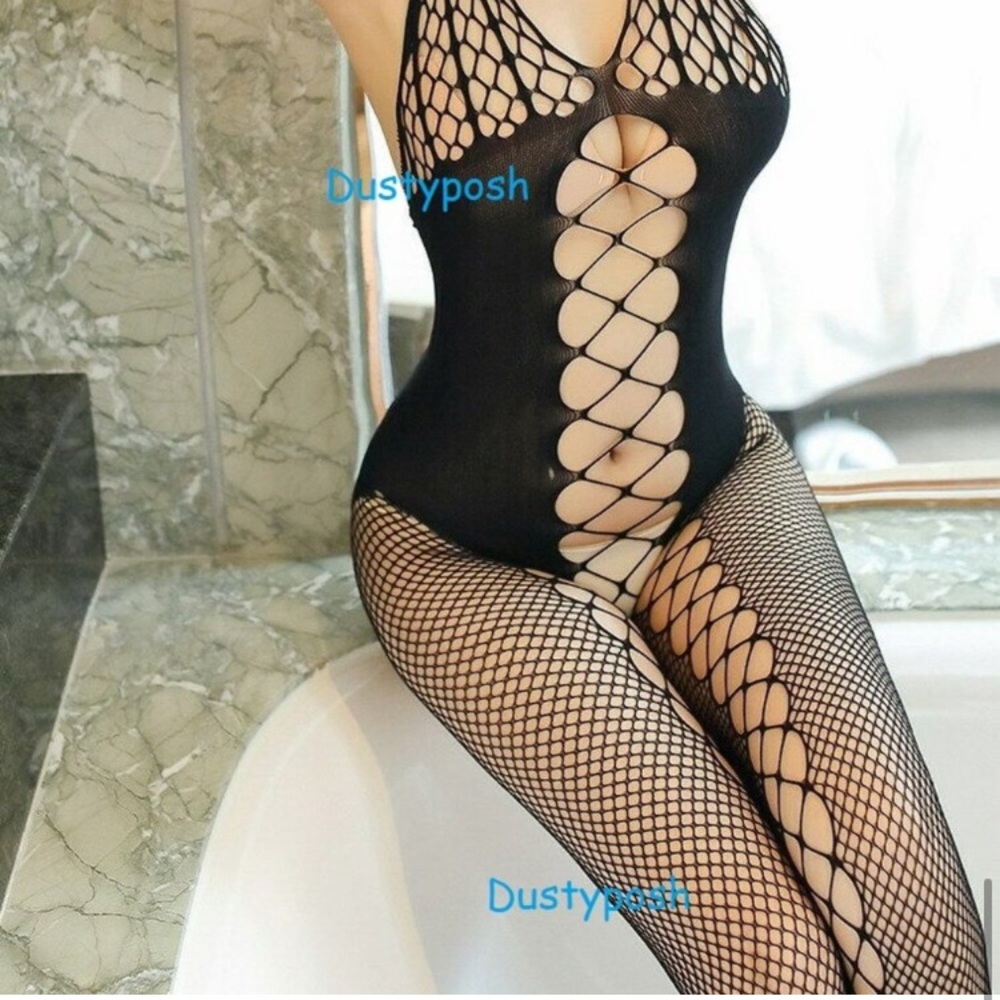 Body Stocking Pantyhose Tights Halter Sexy Lingerie Gift Bedroom Club